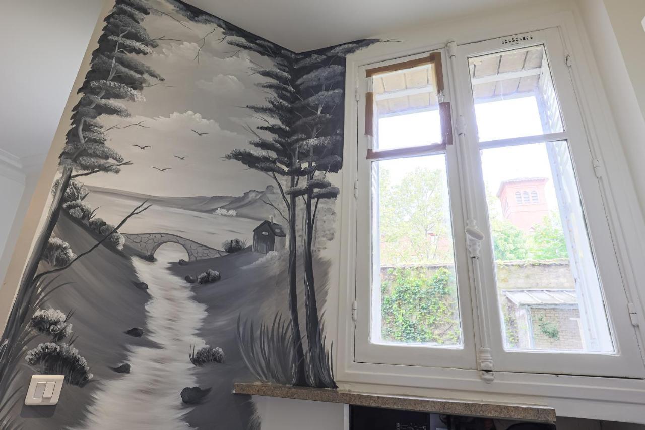 Studio Alesia - Hala Paris Lägenhet Exteriör bild